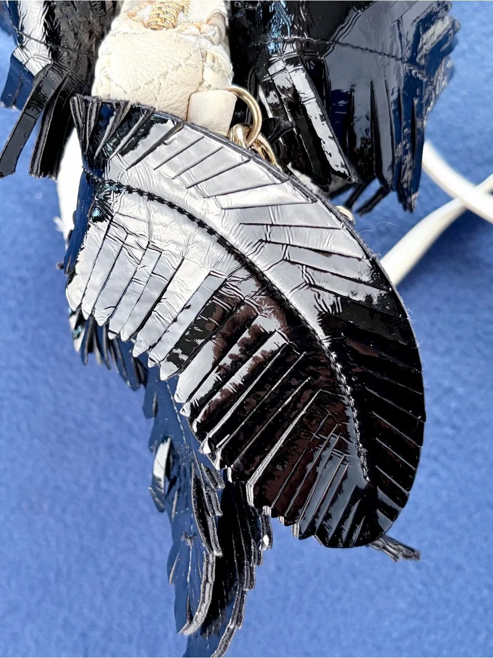 Betsey Johnson Collectors Grail Wing Man Rooster Bag 2017 limited release